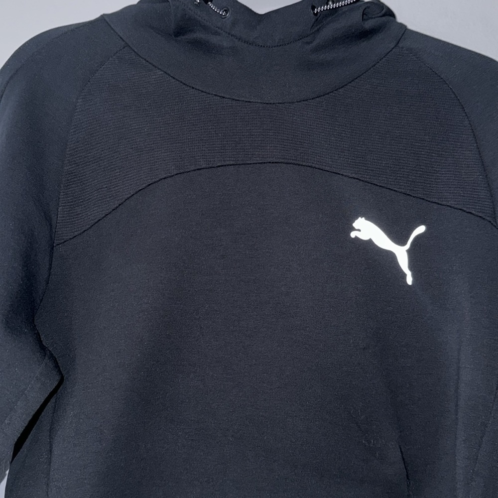 Puma black hoodie size  Small.